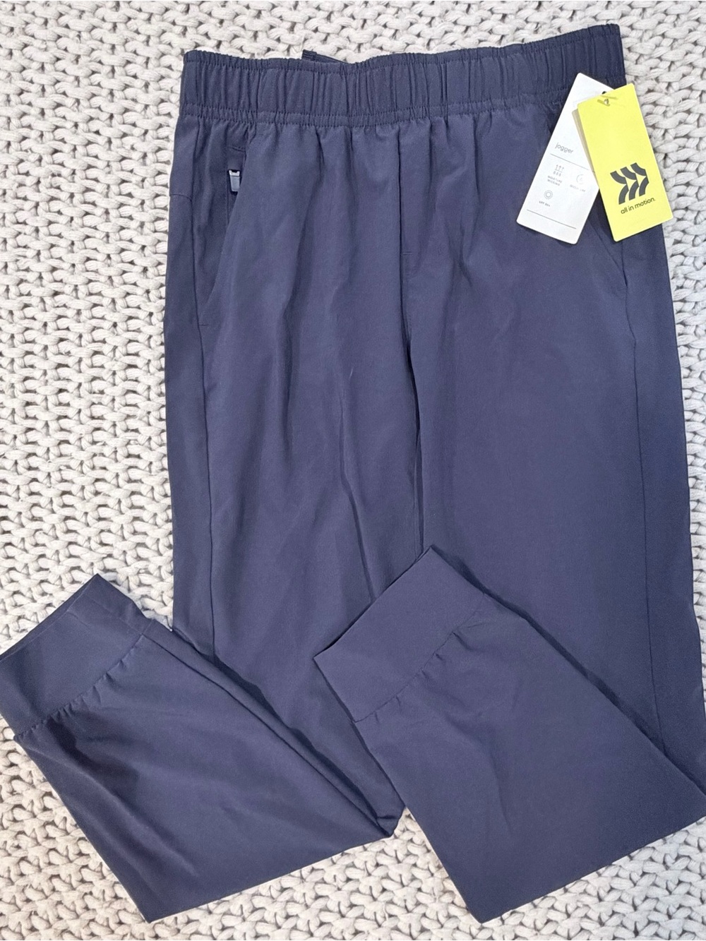 Boy’s All in Motion - Active Light Joggers - Navy